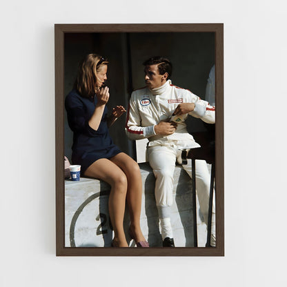 ap-jim clark-2 cadre Bois foncé
