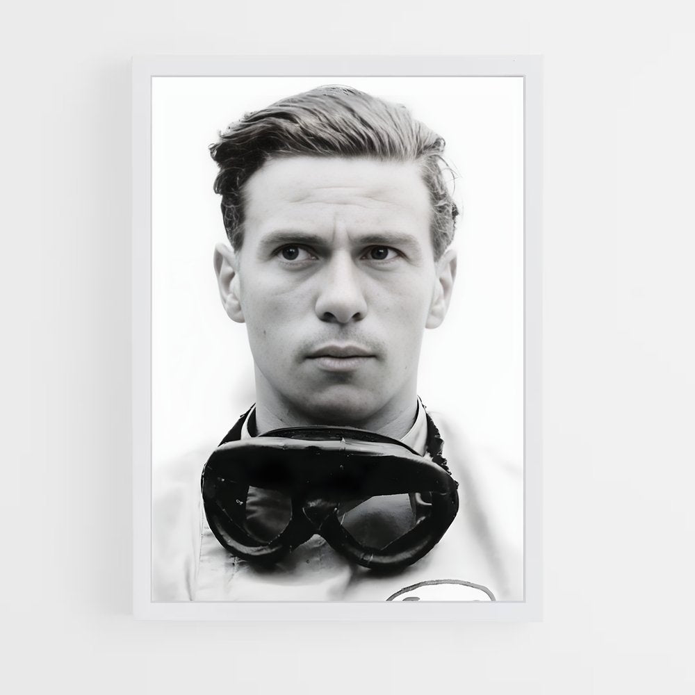 ap-jim clark-4 cadre Blanc