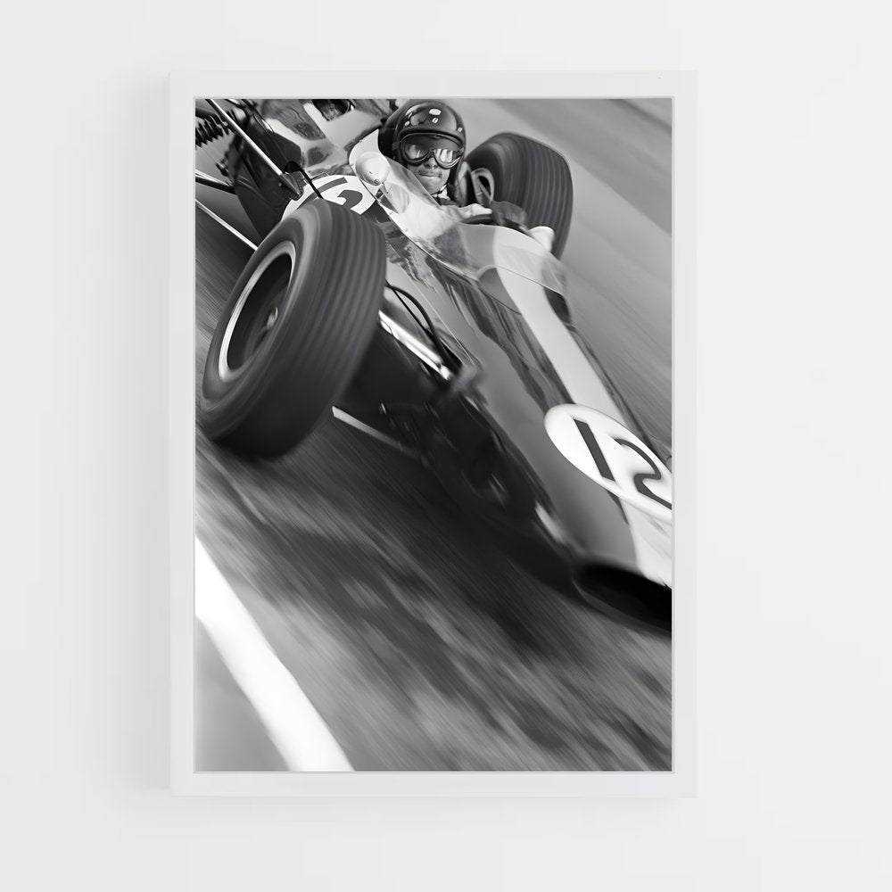 ap-jim clark-7 cadre Blanc