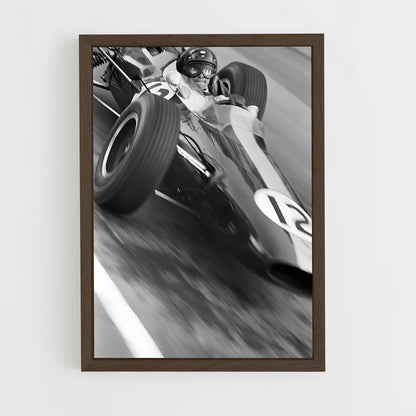 ap-jim clark-7 cadre Bois foncé