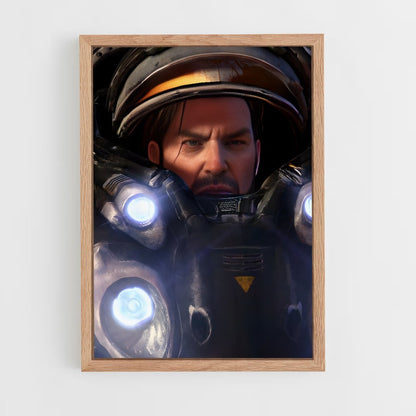 ap-jim raynor-1 cadre Bois clair