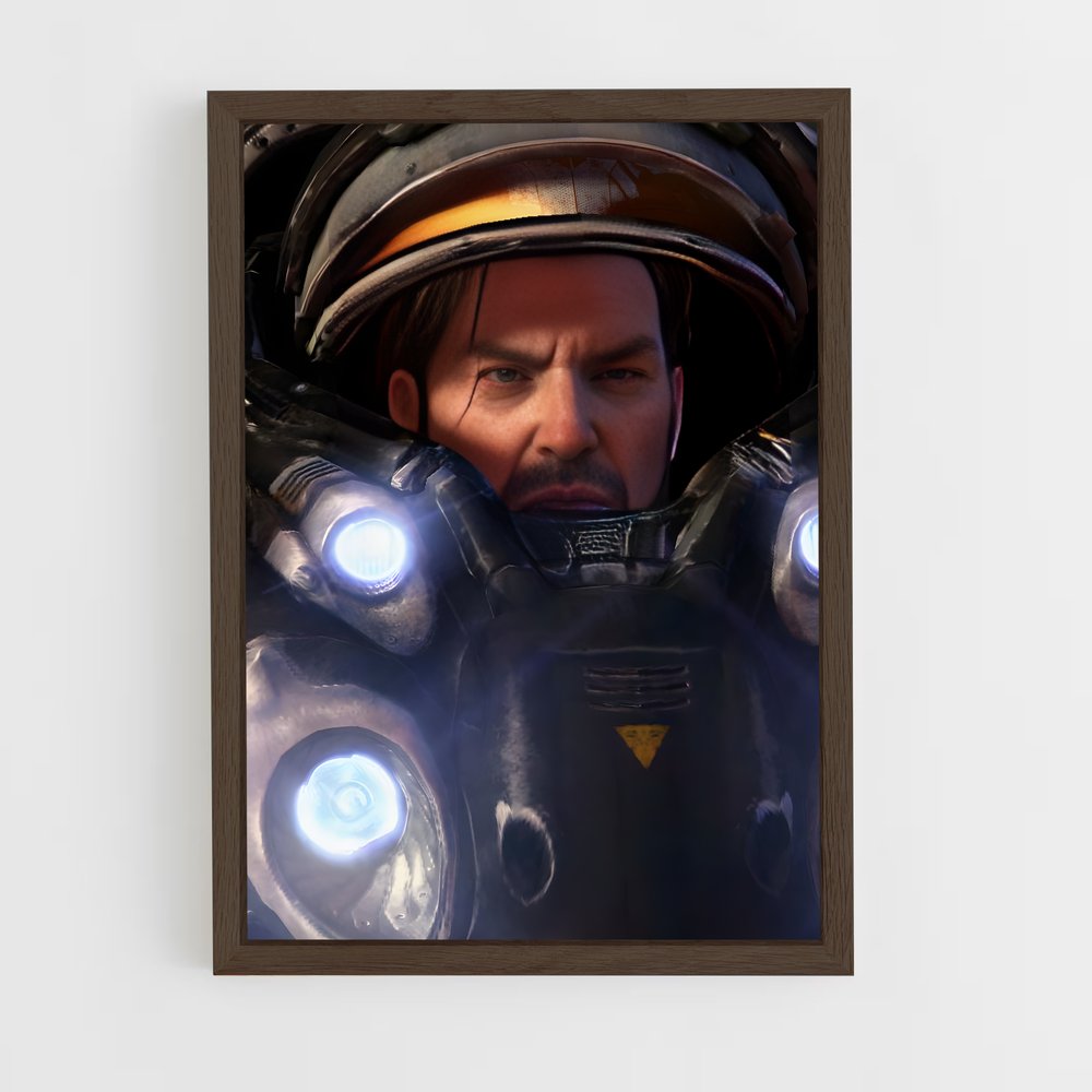 ap-jim raynor-1 cadre Bois foncé
