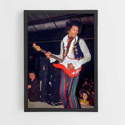 ap-jimi hendrix-8 cadre Noir