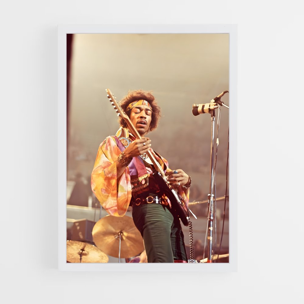 ap-jimi hendrix experience-2 cadre Blanc