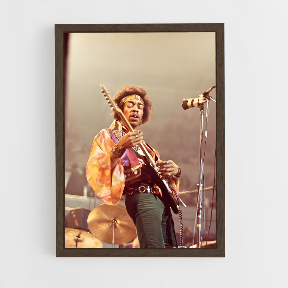 ap-jimi hendrix experience-2 cadre Bois foncé