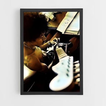 ap-jimi hendrix experience-3 cadre Noir