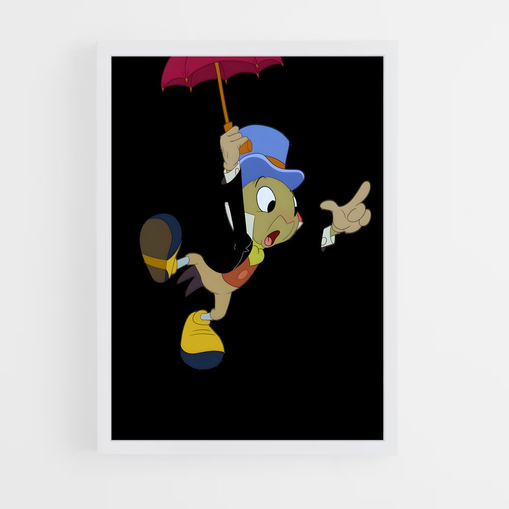 ap-jiminy cricket-2 cadre Blanc