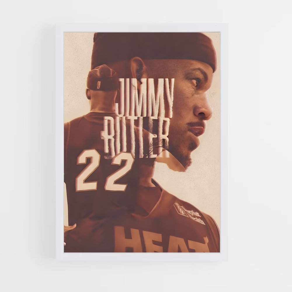 ap-jimmy butler-4 cadre Blanc