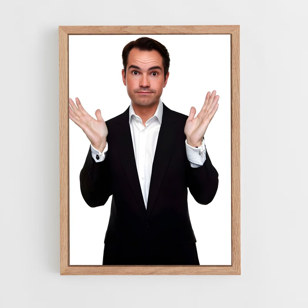 ap-jimmy carr-1 cadre Bois clair