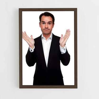 ap-jimmy carr-1 cadre Bois foncé