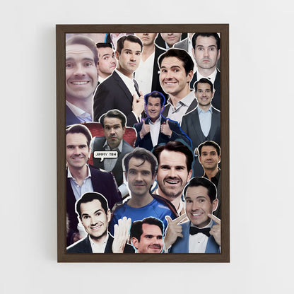 ap-jimmy carr-3 cadre Bois foncé