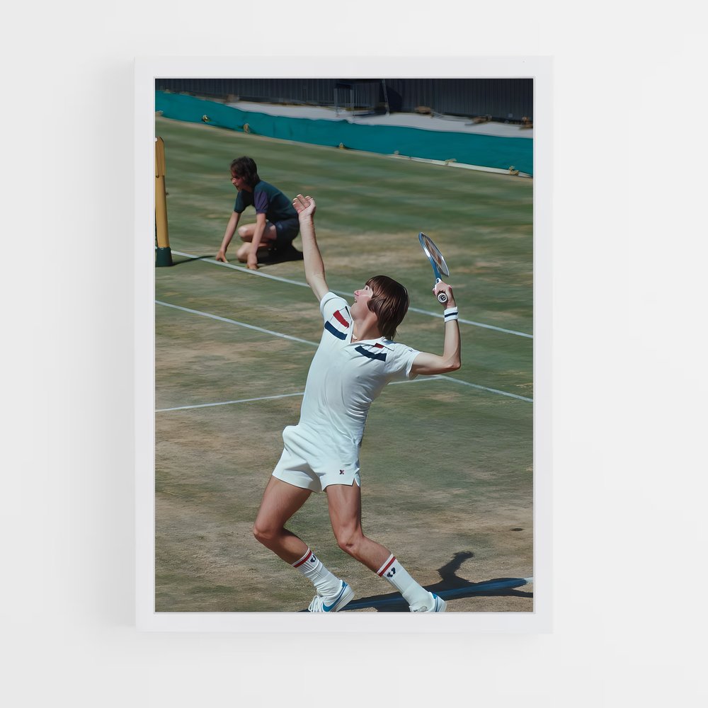 ap-jimmy connors-2 cadre Blanc