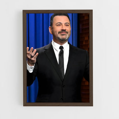 ap-jimmy kimmel-5 cadre Bois foncé