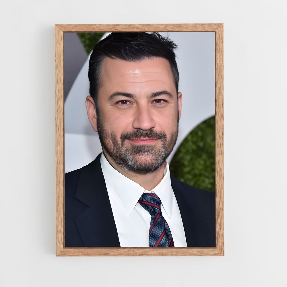 ap-jimmy kimmel-9 cadre Bois clair
