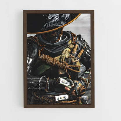 ap-jin sakai-3 cadre Bois foncé