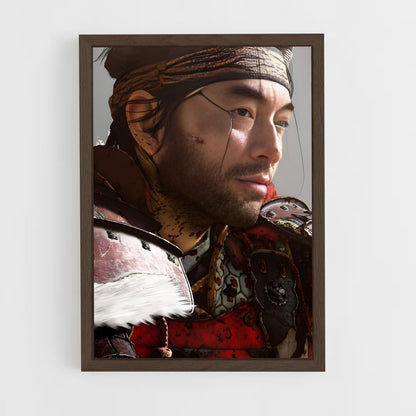 ap-jin sakai-6 cadre Bois foncé