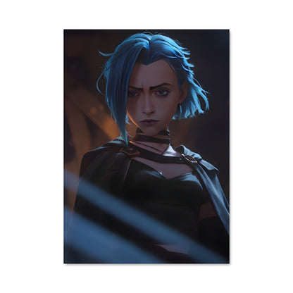 Poster Blue Chaos