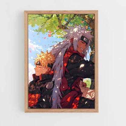 ap-jiraiya-3 cadre Bois clair