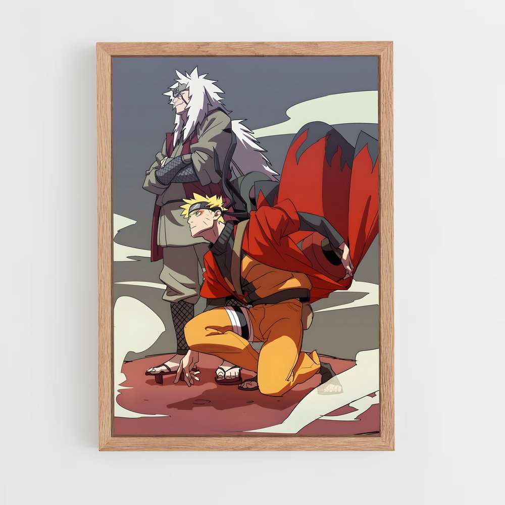 ap-jiraiya-4 cadre Bois clair