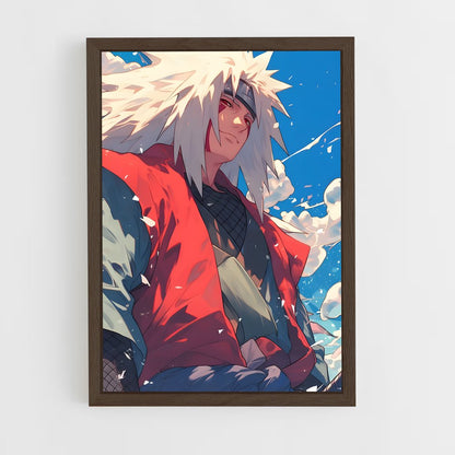 ap-jiraiya-7 cadre Bois foncé