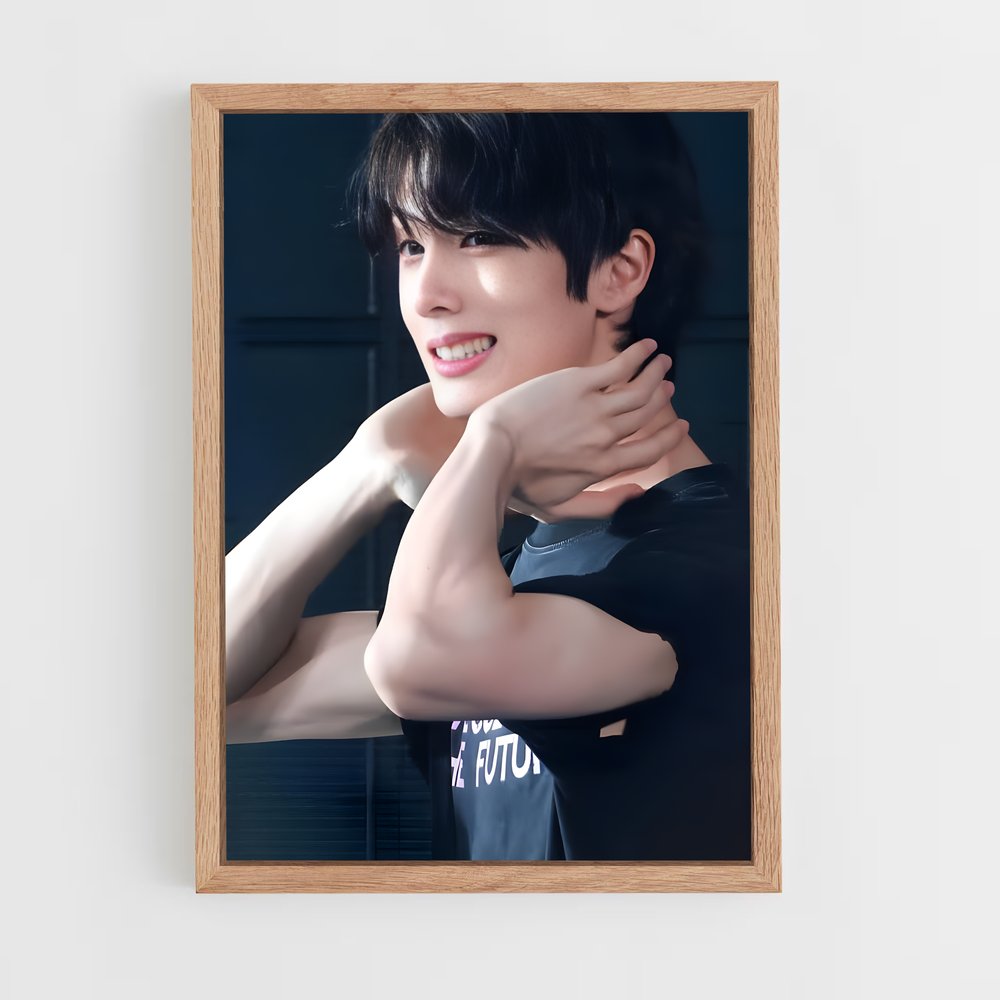 ap-jisung-1 cadre Bois clair