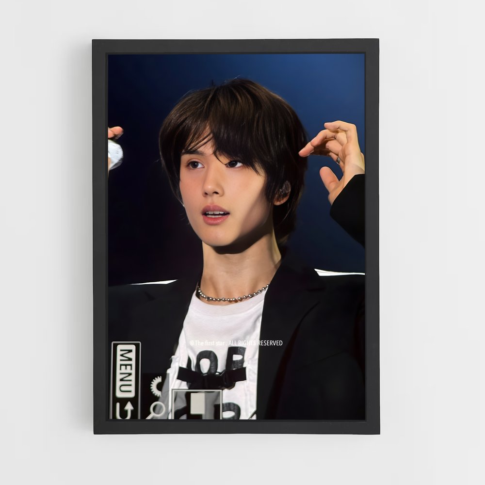 ap-jisung-3 cadre Noir