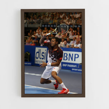 ap-jo-wilfried tsonga-7 cadre Bois foncé