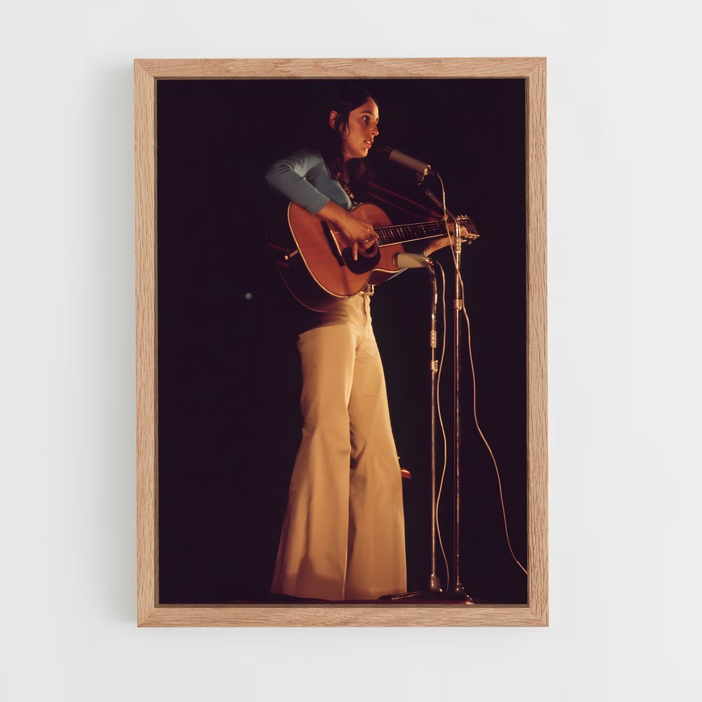 ap-joan baez-4 cadre Bois clair