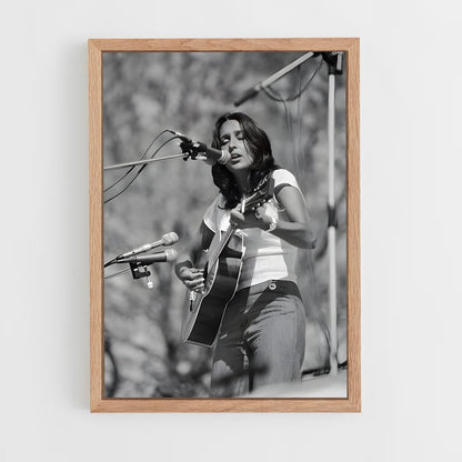 ap-joan baez-6 cadre Bois clair