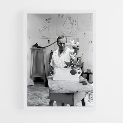 ap-joan miro-2 cadre Blanc