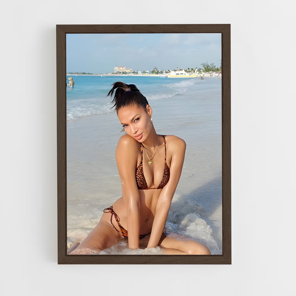 ap-joan smalls-6 cadre Bois foncé