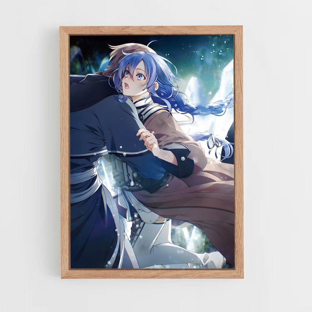 ap-jobless reincarnation-12 cadre Bois clair