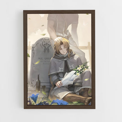 ap-jobless reincarnation-3 cadre Bois foncé