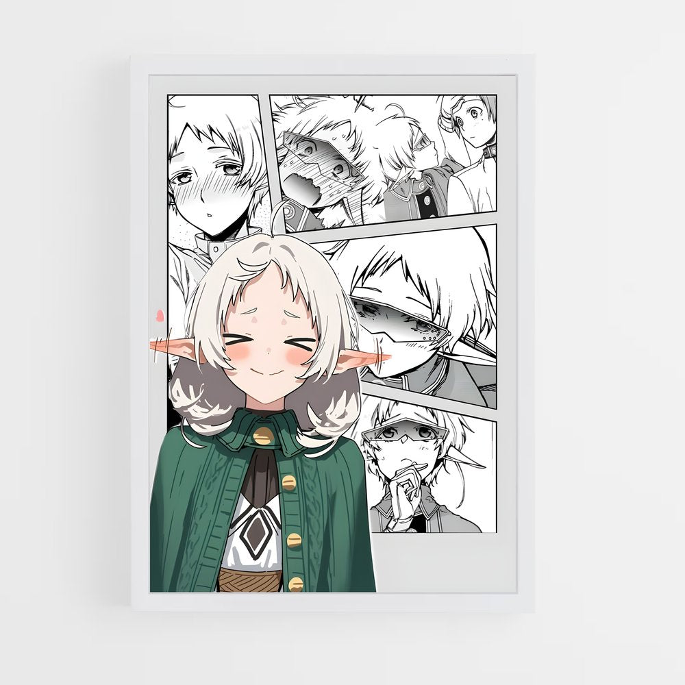 ap-jobless reincarnation-9 cadre Blanc