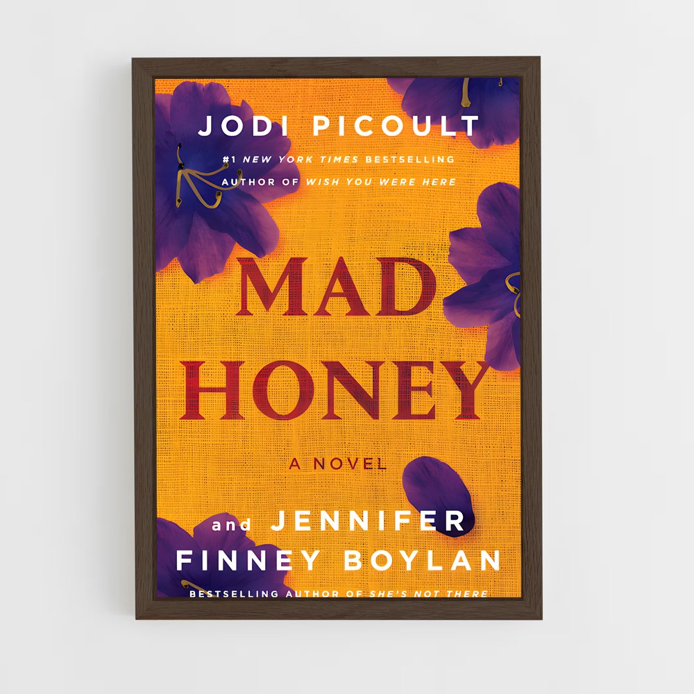 ap-jodi picoult-5 cadre Bois foncé