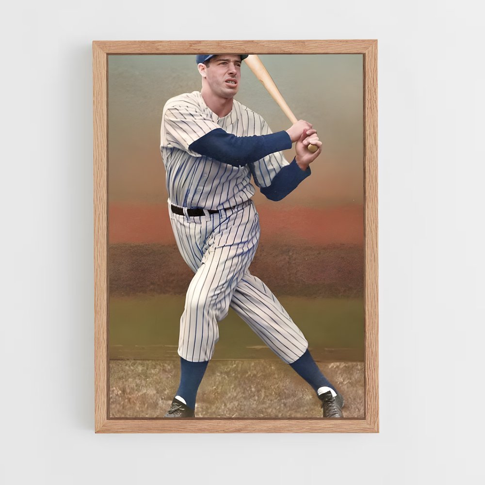 ap-joe dimaggio-1 cadre Bois clair