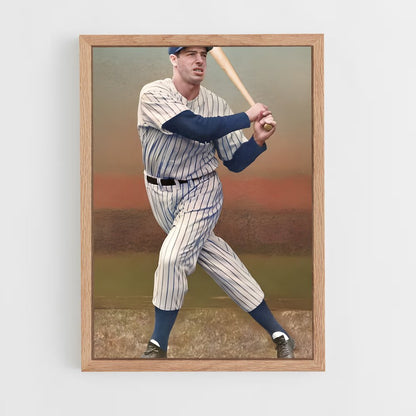 ap-joe dimaggio-1 cadre Bois clair