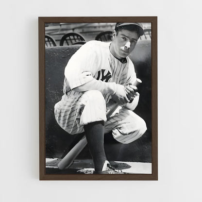 ap-joe dimaggio-2 cadre Bois foncé