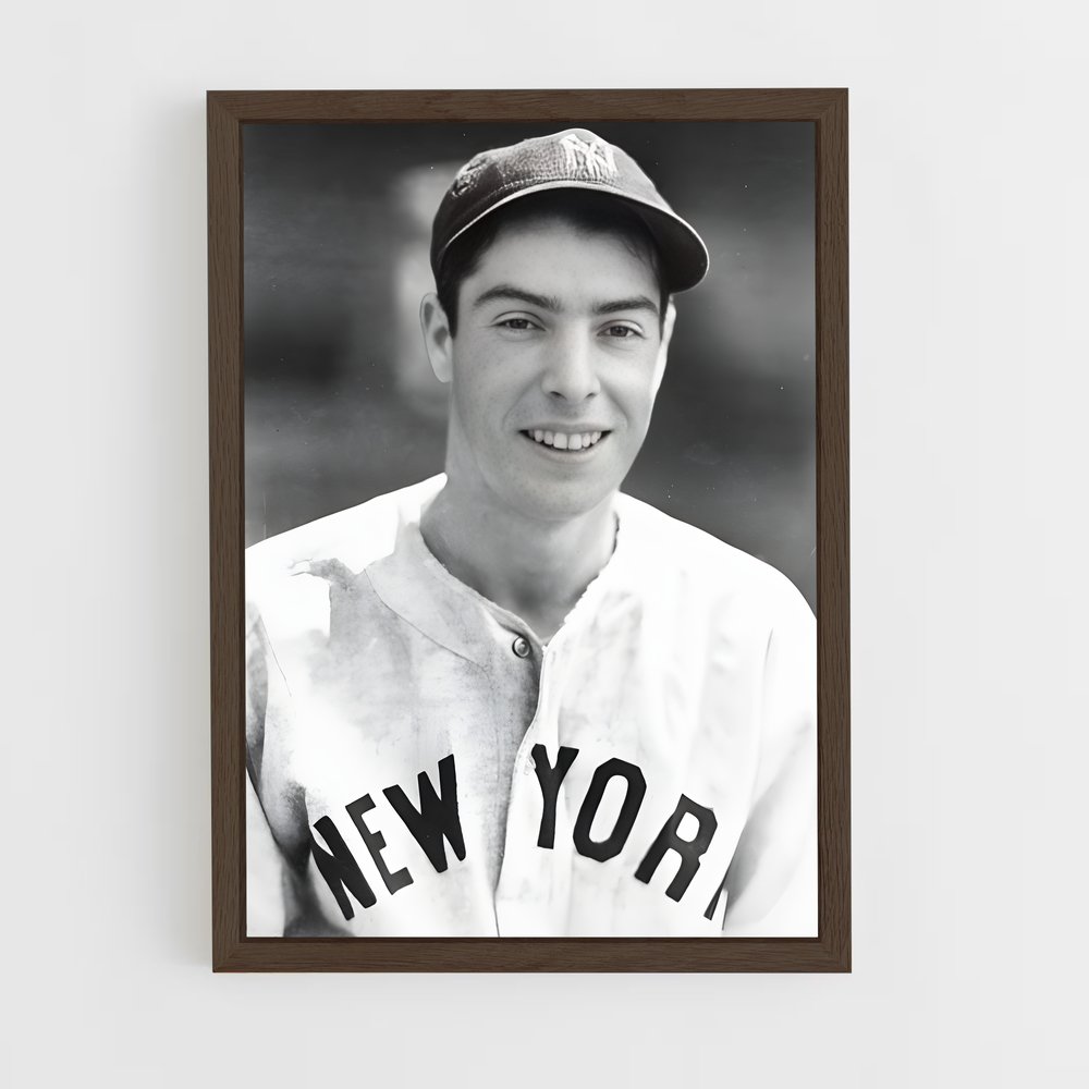 ap-joe dimaggio-3 cadre Bois foncé