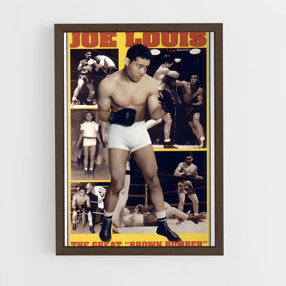 ap-joe louis-1 cadre Bois foncé