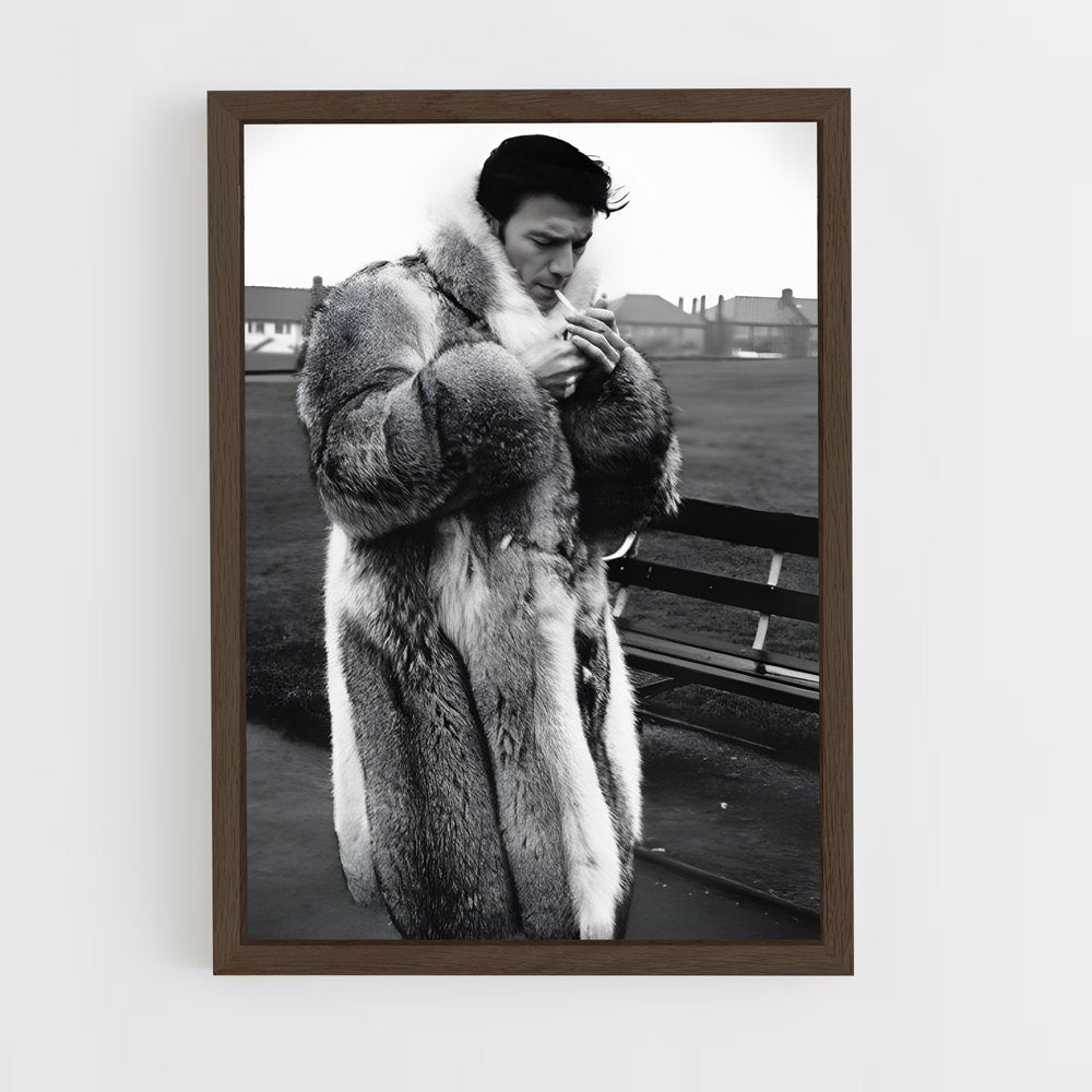 ap-joe namath-1 cadre Bois foncé