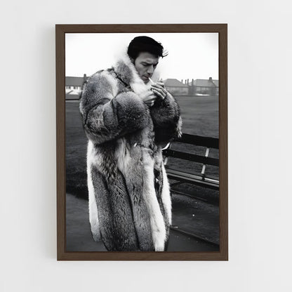 ap-joe namath-1 cadre Bois foncé