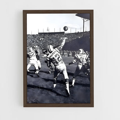 ap-joe namath-3 cadre Bois foncé