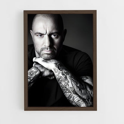 ap-joe rogan-1 cadre Bois foncé