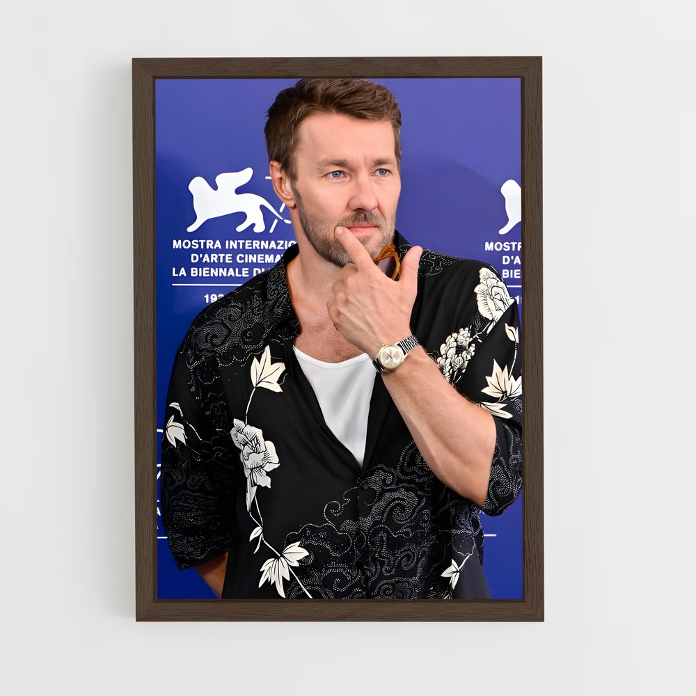 ap-joel edgerton-7 cadre Bois foncé