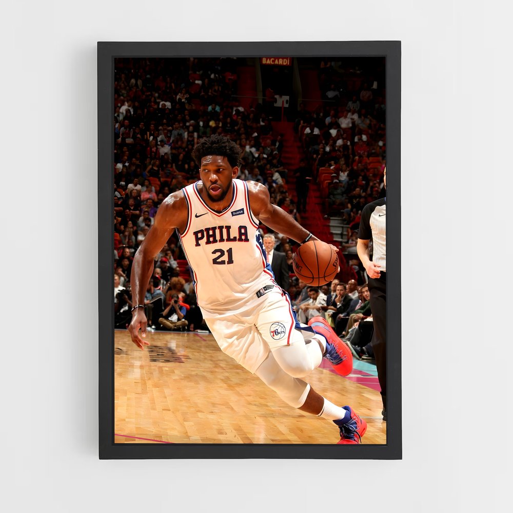 ap-joel embiid-11 cadre Noir