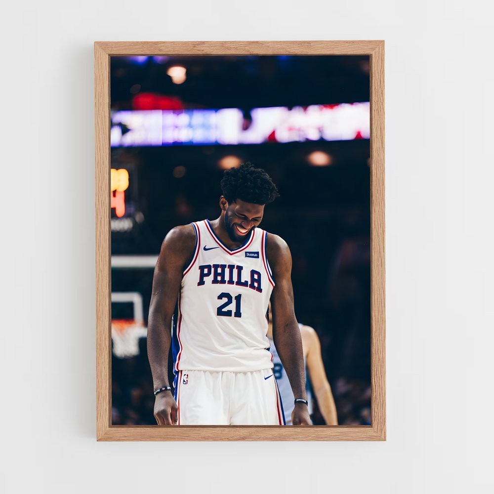 ap-joel embiid-2 cadre Bois clair