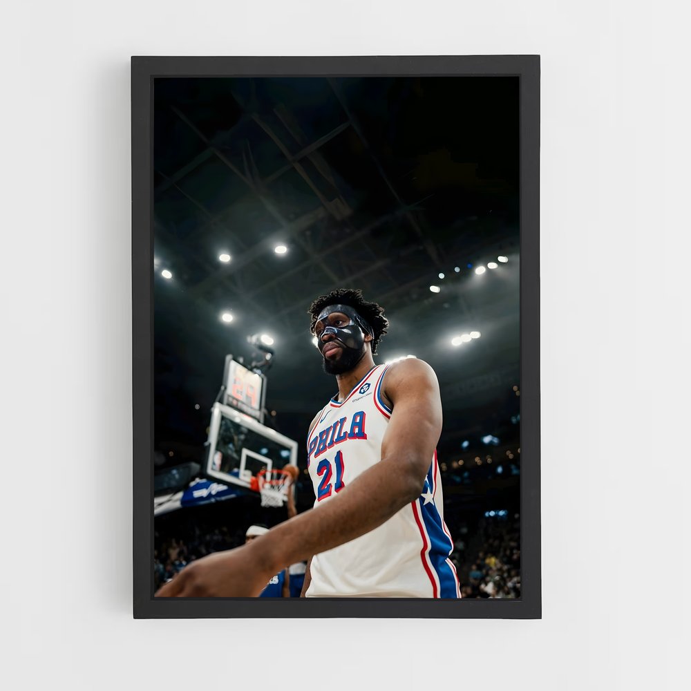 ap-joel embiid-3 cadre Noir