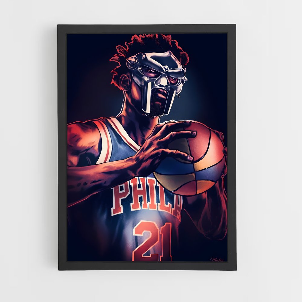 ap-joel embiid-4 cadre Noir