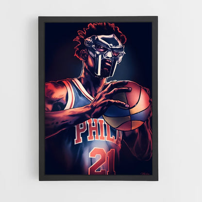 ap-joel embiid-4 cadre Noir